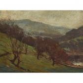 BEATTY John William 1869-1941,HILL LANDSCAPE,Waddington's CA 2019-02-09