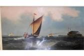 BEATY Charles 1878-1956,Seascapes,1889,Lacy Scott & Knight GB 2015-03-07