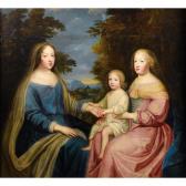 BEAUBRUN Charles,[CHARLES AND HENRI BEAUBRUN ; ANNE OF AUSTRIA, MAR,1660,Sotheby's 2008-06-25