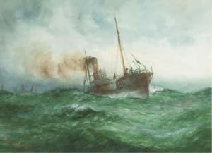BEAUCHAMP E.,On the Dogger Bank; and Dirty weather,1926,Christie's GB 2004-05-26