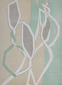 BEAUDIN Andre 1895-1979,Composition en vert,1962,Yann Le Mouel FR 2024-02-04