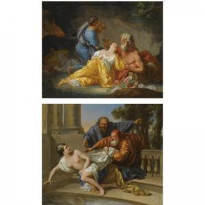BEAUFORT Jacques Antoine 1721-1784,LOT AND HIS DAUGHTERS,Sotheby's GB 2008-10-30