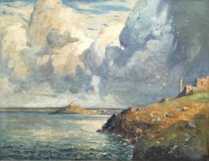 BEAUMONT Arthur 1879-1956,St Michael's Mount,David Lay GB 2017-10-26