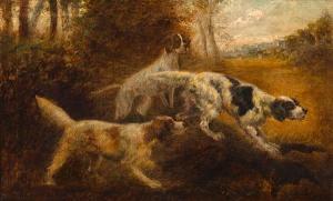 beaumont b,Two setters and a pointer in the field,Bonhams GB 2010-02-16