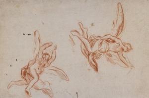 BEAUMONT Claudio Francesco 1694-1766,Studio di angeli,Capitolium Art Casa d'Aste IT 2021-06-17