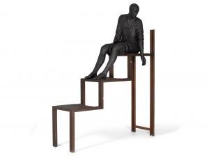 BEAUMONT Hanneke 1947,Seated Figure on Steps,1999,Bonhams GB 2019-04-24