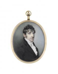 BEAUMONT John Thomas Barber 1774-1841,Portrait miniature of a Gentleman,Bonhams GB 2016-02-09