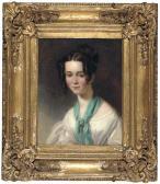 BEAUMONT John Thomas Barber,Portrait of Emily Beaumont (d.1849), the artist's ,Christie's 2005-05-19