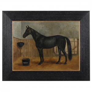 BEAUMONT Thomas Dalton 1869-1934,Portrait of the Horse "Sarah",Leland Little US 2022-01-27