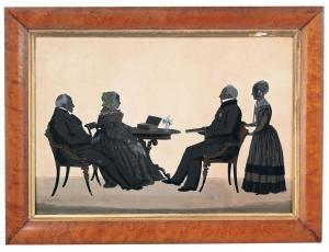 BEAUMONT W.H 1833-1850,A conversation piece: a gentleman,Christie's GB 2009-09-10