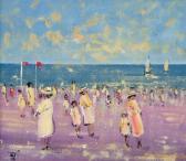 BEAUVAIS Walter John 1942-1998,Beach scene,Peter Wilson GB 2013-02-20