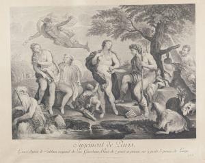 BEAUVARLET Jacques Firmin 1731-1797,Le Jugement de Pâris,Etienne de Baecque FR 2022-09-28