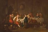 BECCADELLI Antonio 1718-1803,A banqueting scene with numerous figures gathered ,Bonhams 2007-05-16