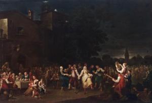 BECCADELLI Antonio 1718-1803,Festa di paese,Capitolium Art Casa d'Aste IT 2019-06-19