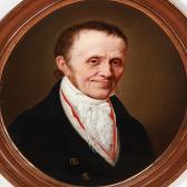 BECH Johan Anton,Portrait of master tailor Johan Jacob Schlegel,1822,Bruun Rasmussen 2012-02-27