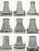 BECHER Bernd 1931-2007,Cooling Towers, Ruhr District,Christie's GB 2007-11-14