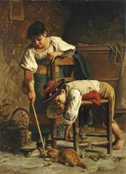 BECHI Luigi 1830-1919,Deux petits Ciociari,Christie's GB 2013-05-07
