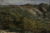 BECHI Luigi 1830-1919,Paesaggio,1875,Cambi IT 2018-06-26