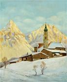 BECHT Fr,Winter sun,1930,Nagyhazi galeria HU 2016-12-13