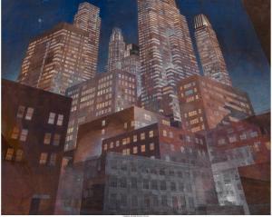 BECK Dunbar Dyson 1902-1986,The City at Night,Heritage US 2017-03-17