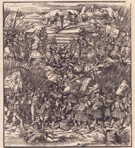 BECK Leonhardt 1480-1542,La battaglia di Stockhamer Haid,Bertolami Fine Arts IT 2024-02-20