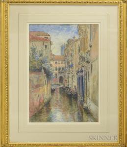 BECK Raphael 1858-1947,Venice Canal,Skinner US 2017-07-21