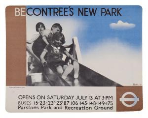 BECK Richard 1912-1985,BE CONTREE'S NEW PARK,1935,Dreweatts GB 2017-06-15