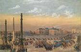BECK Wilhelm 1800-1800,German Troops March into Paris on 1 March 1871,Palais Dorotheum AT 2014-04-08