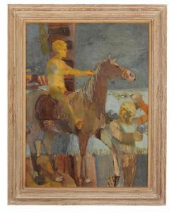 BECKER August 1933,Horse Rider,New Orleans Auction US 2017-01-29