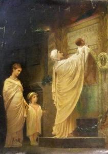 BECKER Georges 1845-1909,The Offering,Rosebery's GB 2011-09-13