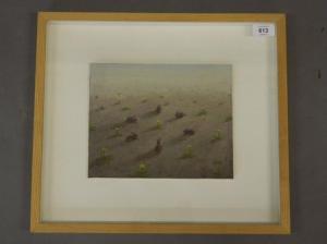 BECKER Greg,Rabbits & Dandelions,Crow's Auction Gallery GB 2016-08-03