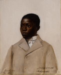 BECKER GUNDAHL Carl Johann 1856-1925,Portrait of Mohamadi ﻿,1898,Sotheby's GB 2021-05-20