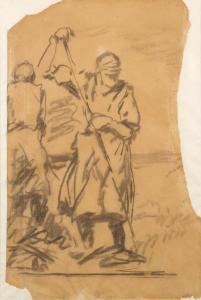 BECKER Harry 1865-1928,Figures working in the field,Bonhams GB 2014-11-18