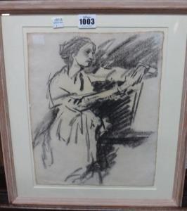 BECKER Harry 1865-1928,Seated woman,Bellmans Fine Art Auctioneers GB 2015-11-04