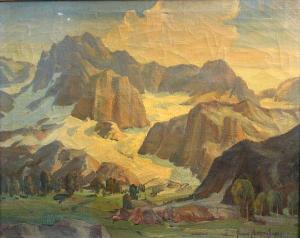 becker jurgen leonard 1885-1956,High Sierra landscape,Bonhams GB 2010-01-24