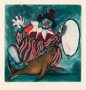 BECKER Margaret 1900-2000,CLOWN AND SEALION,Whyte's IE 2024-03-25