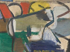 BECKER Maurice 1889-1975,The Cove,1942,Swann Galleries US 2023-09-21