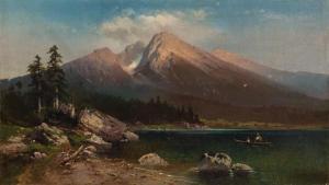 BECKMAN M 1800,Mountainous Landscape with Two Figures,Shannon's US 2015-10-29