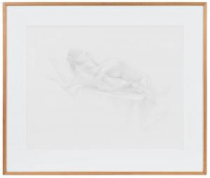 Beckman William G. 1942,Reclining Nude,1977,Brunk Auctions US 2021-11-11