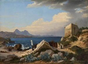 BECKMANN Karl 1799-1859,San Vito an der sizilianischen
 Nordküste.,Neumeister DE 2005-02-24