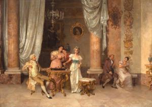 BEDA Francesco 1840-1900,Sem Título,Escritorio de Arte BR 2024-09-03