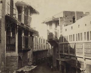 BEDFORD Francis 1816-1894,Old street in Cairo,Galerie Bassenge DE 2021-06-16
