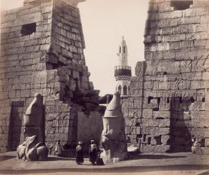 BEDFORD Francis,The Holy Land, the Propylon of the Temple of Lukso,1862,Galerie Bassenge 2023-06-14