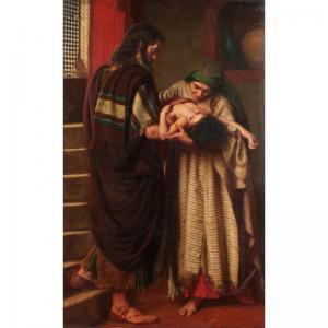 BEDFORD John Bates 1823,elijah and the widow of zarephath - "and elijah to,1862,Sotheby's 2006-11-21