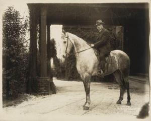 BEDOU Arthur Paul 1882-1966,Booker T. Washington on Horseback,1915,Swann Galleries US 2010-10-07