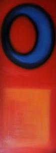 Beech Sylvia,Abstract, red, blue and orange,John Nicholson GB 2011-04-05