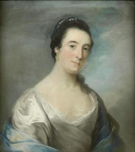 BEECHEY Henry William 1790-1870,Portrait of a lady in a silk dress,Bonhams GB 2016-10-18