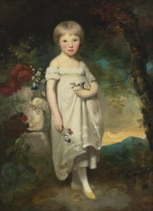 BEECHEY William 1753-1839,PORTRAIT OF MISS ELIZABETH BUCKLER STANDING IN A L,Sotheby's GB 2015-01-30