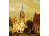 BEEKHAUT F,Dutch town scene,Andrew Smith and Son GB 2011-01-25