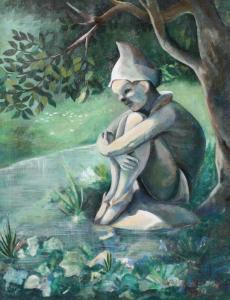 beekman Henry Rutgers 1880-1938,Pixie in the Forest,1932,Burchard US 2010-01-24